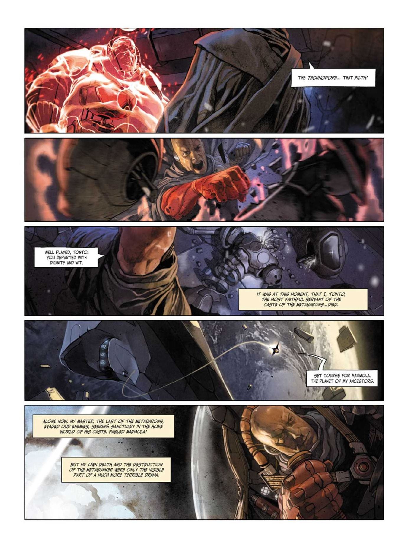 The Metabaron : Book 1: The Techno-Admiral & The Anti-Baron: Oversized Deluxe