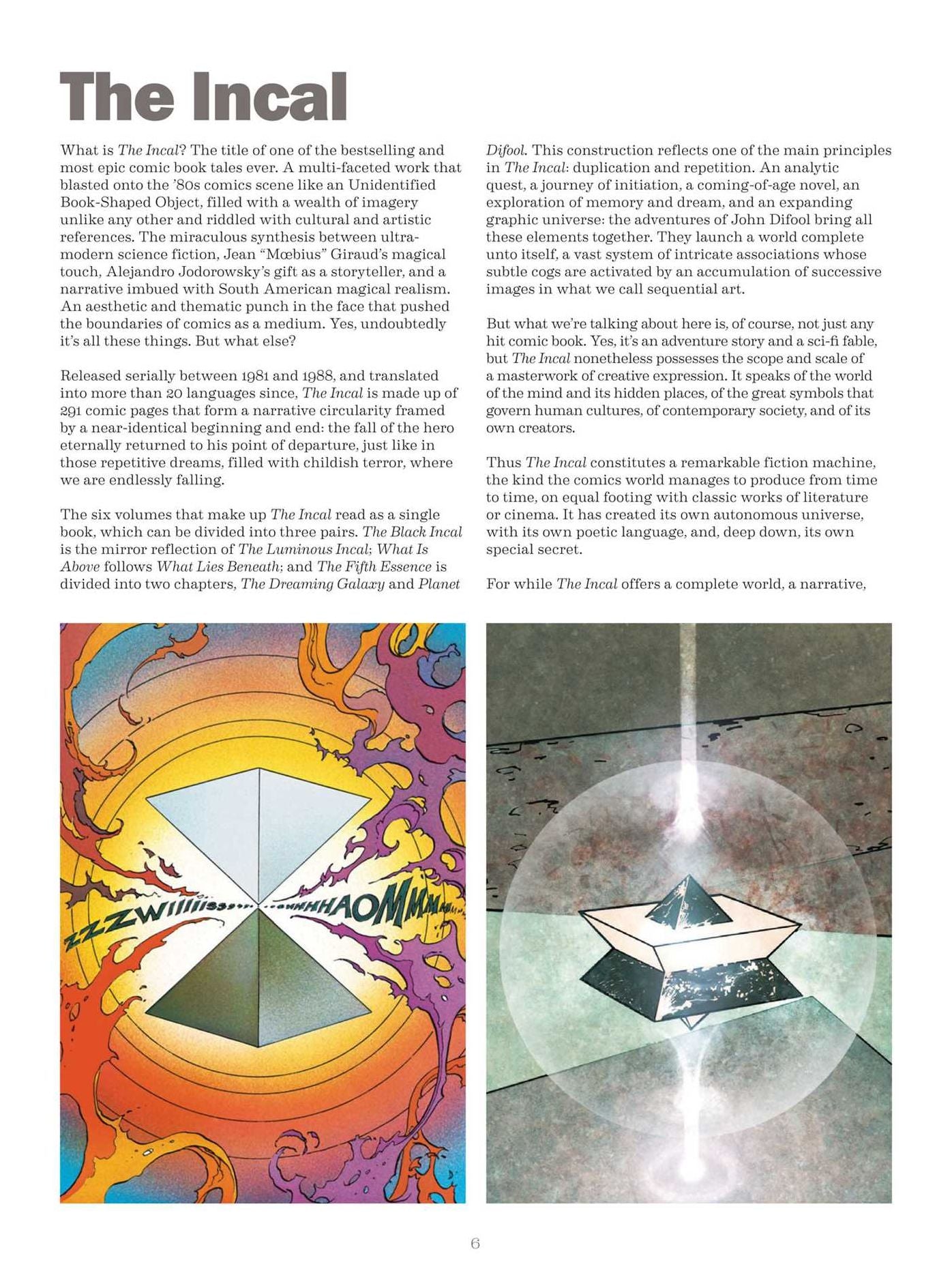 Deconstructing The Incal: Oversized Deluxe