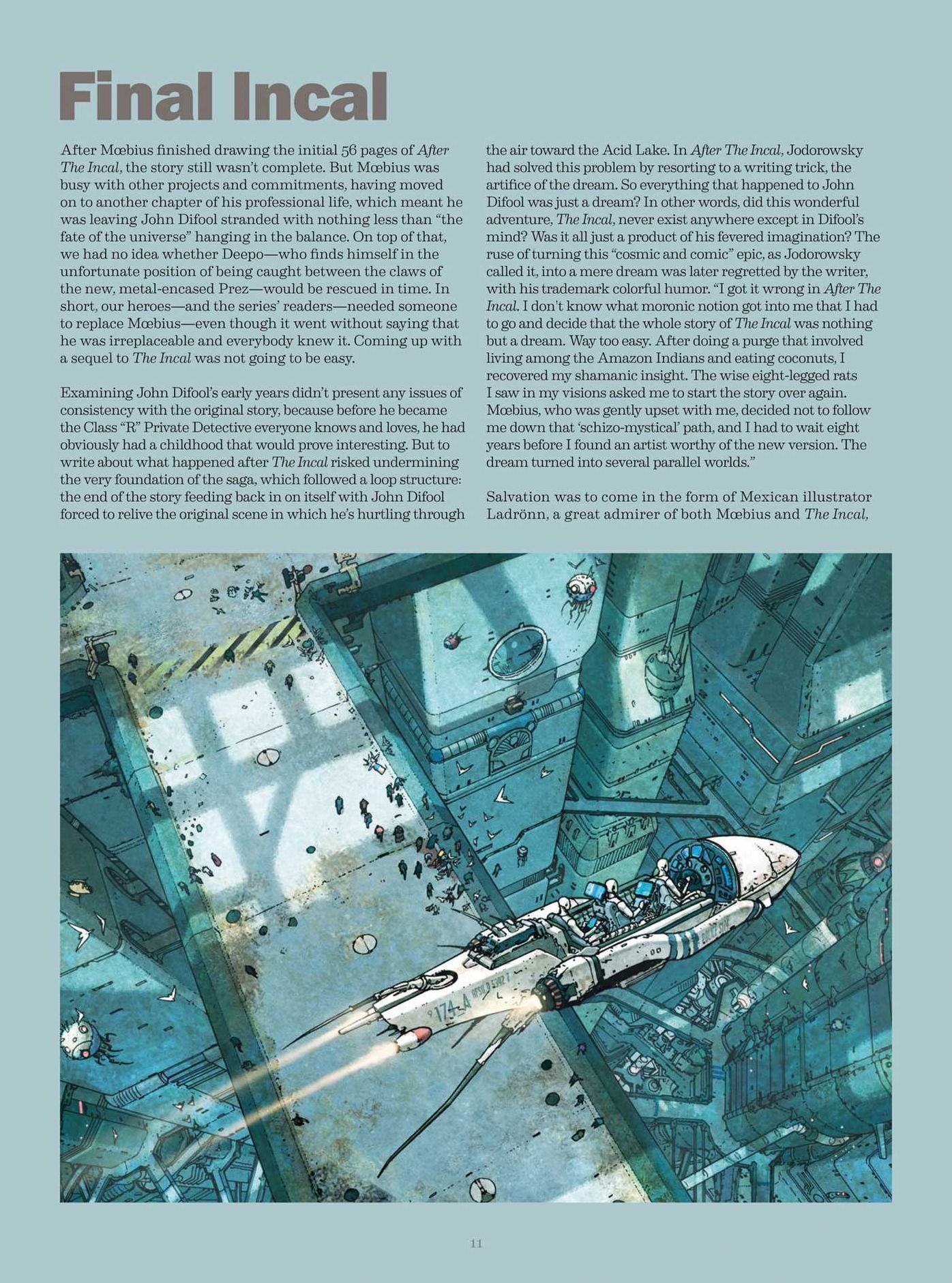 Deconstructing The Incal: Oversized Deluxe