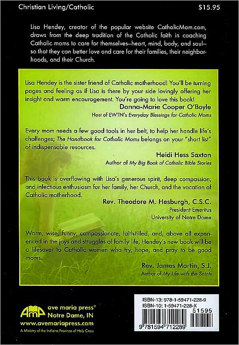 Handbook for Catholic Moms: Nurturing Your Heart, Mind, Body, and Soul
