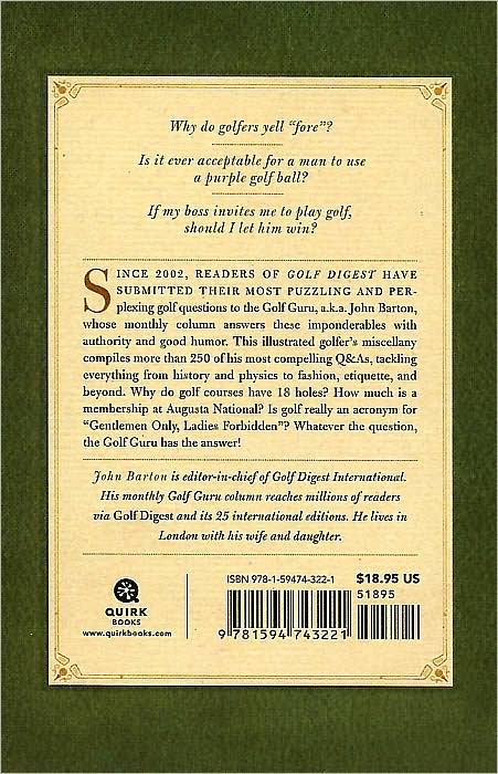 The Golf Guru: Answers to Golf's Most Perplexing Questions