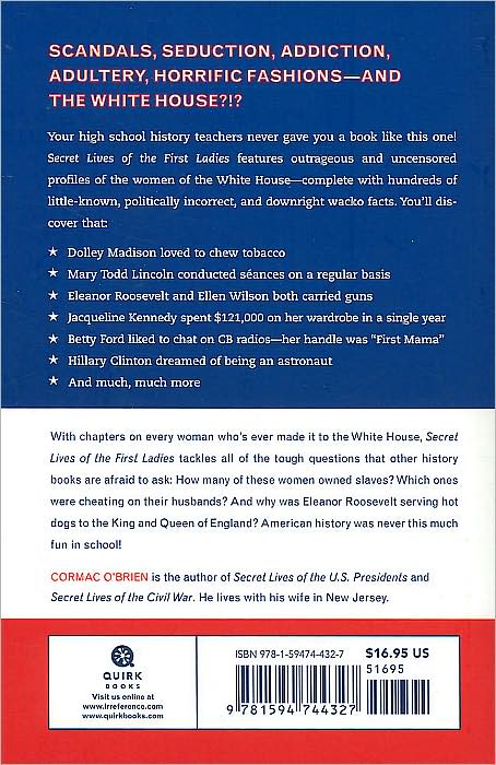 Secret Lives of the First Ladies: What Your Teachers Never Told You about the Women of the White House