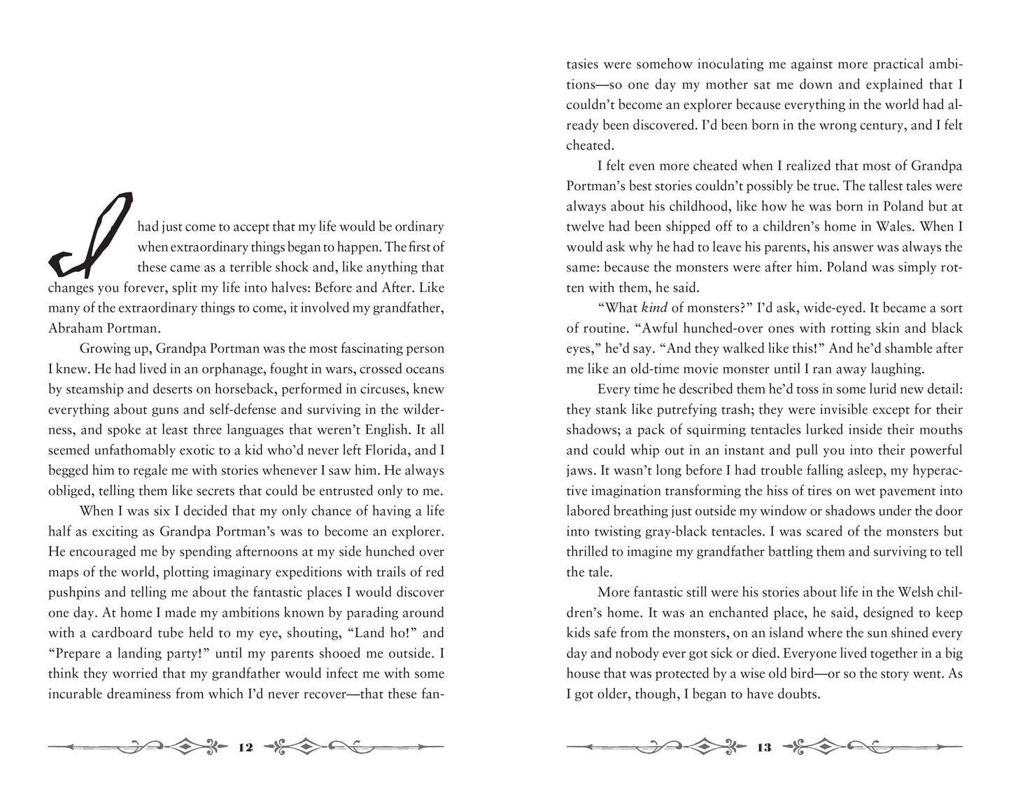 Miss Peregrine's Home for Peculiar Children