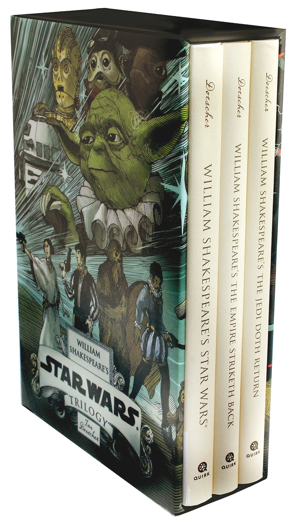 William Shakespeare's Star Wars Trilogy: The Royal Imperial Boxed Set: Includes Verily, A New Hope; The Empire Striketh Back; The Jedi Doth Return; and and 8-by-34-inch full-color poster