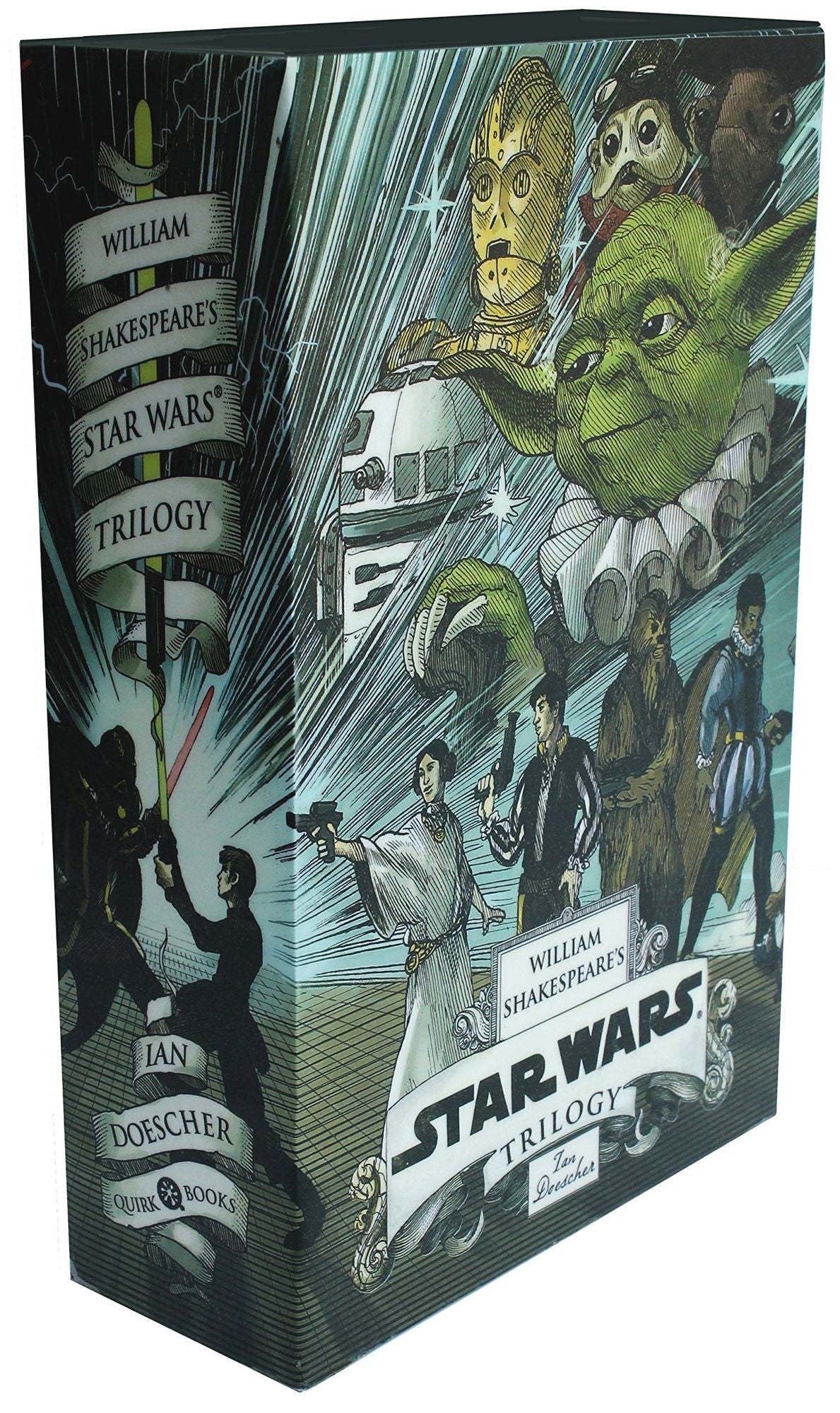 William Shakespeare's Star Wars Trilogy: The Royal Imperial Boxed Set: Includes Verily, A New Hope; The Empire Striketh Back; The Jedi Doth Return; and and 8-by-34-inch full-color poster