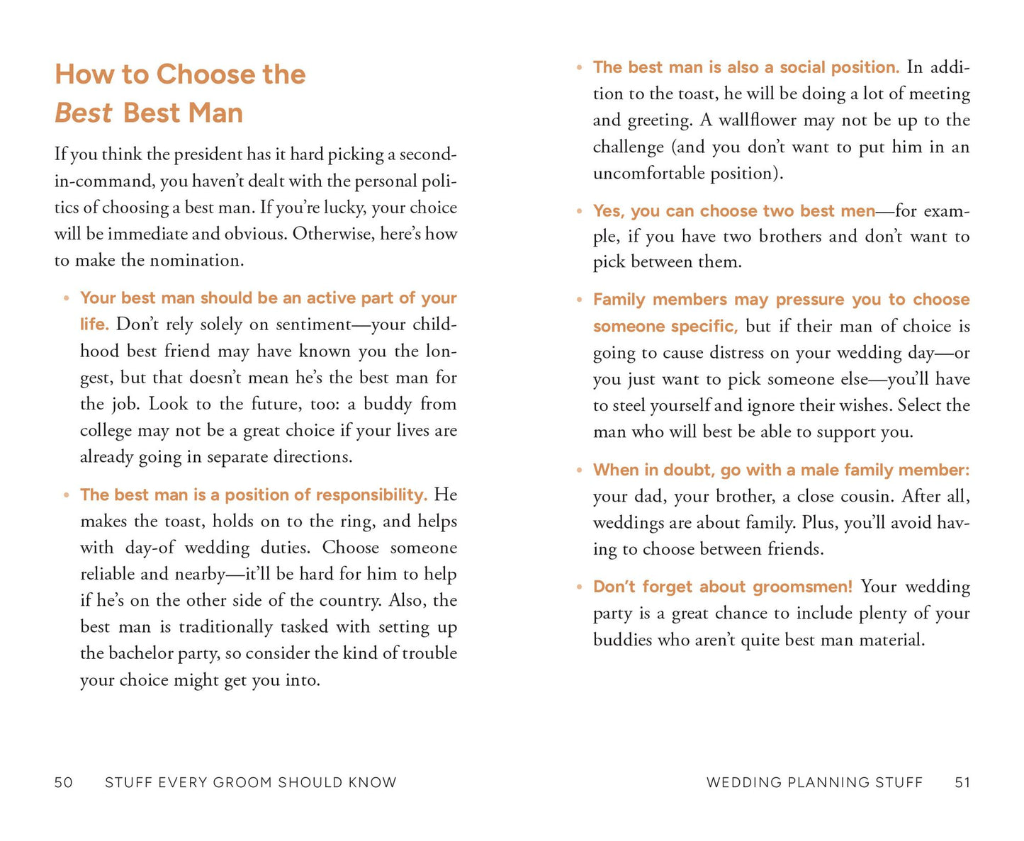 Stuff Every Groom Should Know