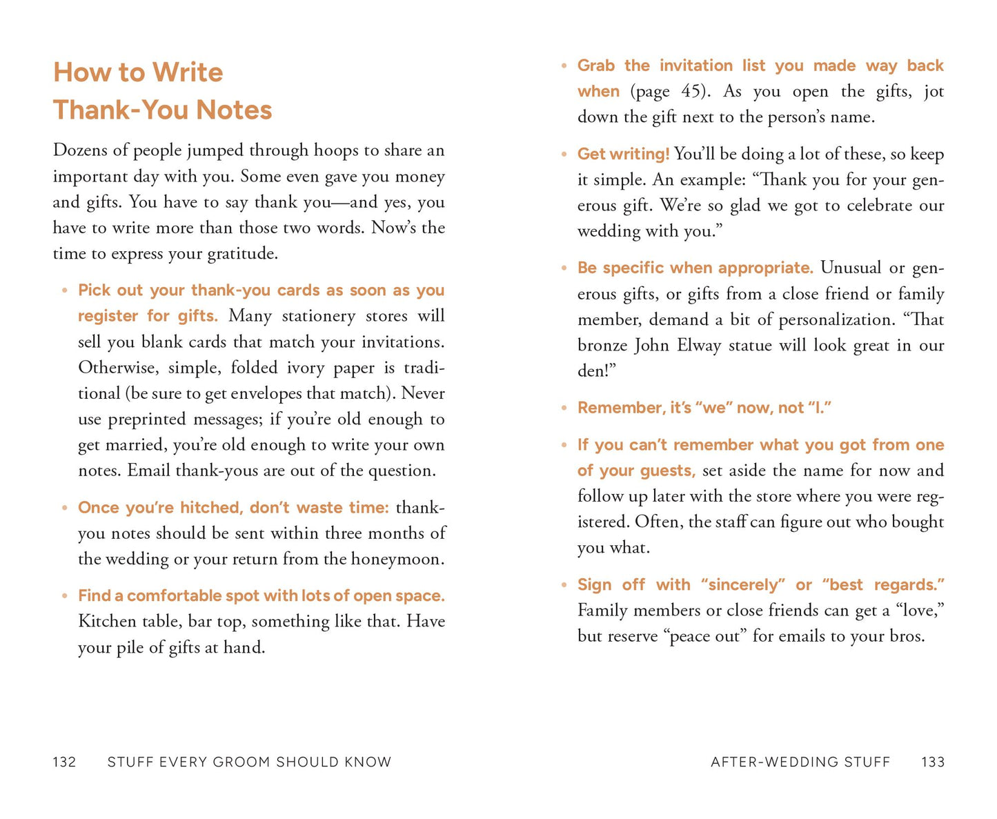 Stuff Every Groom Should Know