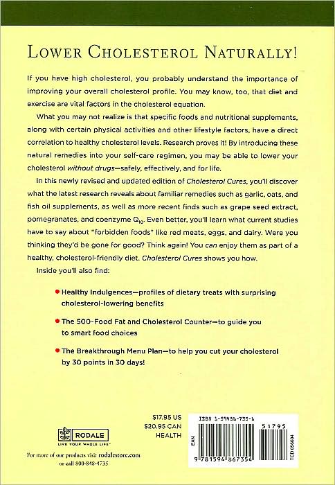 Cholesterol Cures