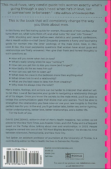 Men, Love and Sex: The Complete User's Guide for Women