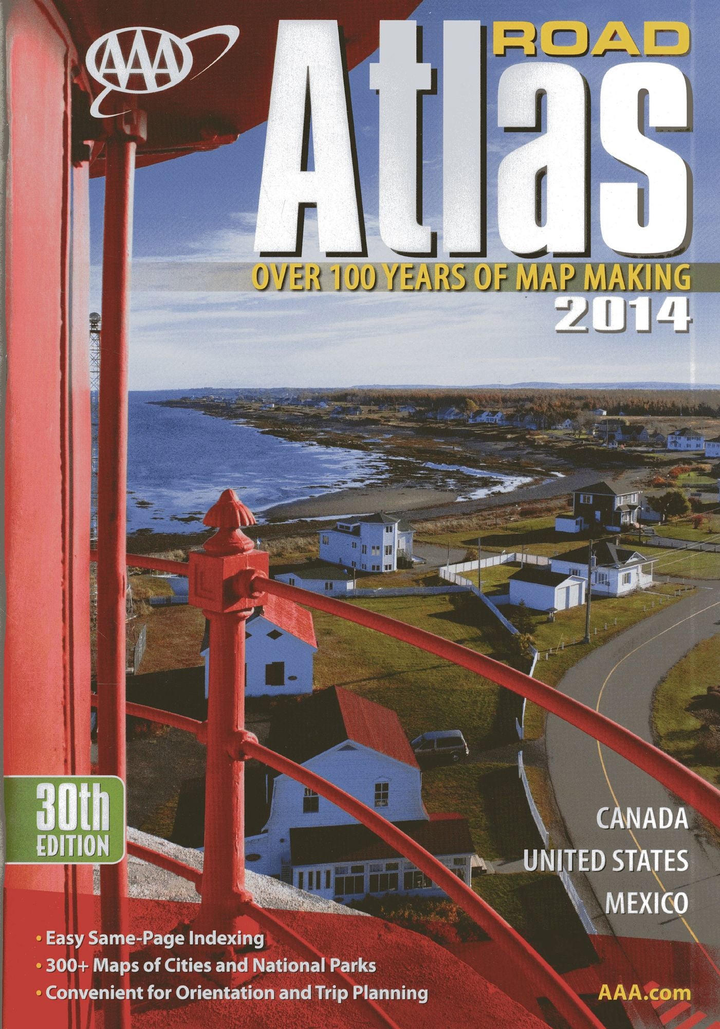 AAA Road Atlas 2014