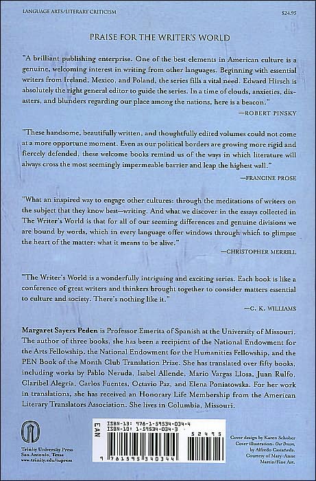 Mexican Writers on Writing (The Writer's World Series)
