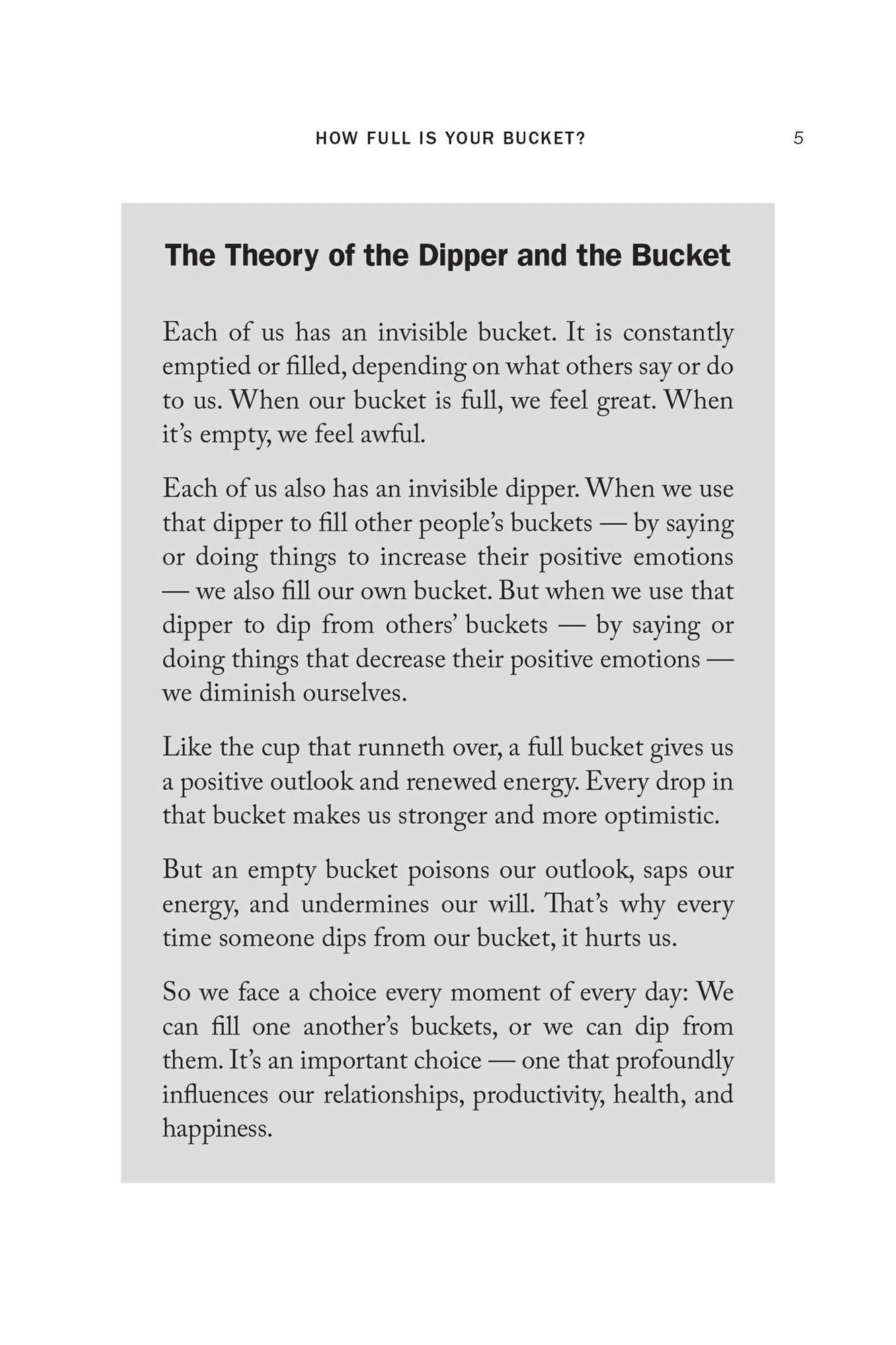 How Full Is Your Bucket? Expanded Educator's Edition: Positive Strategies for Work and Life