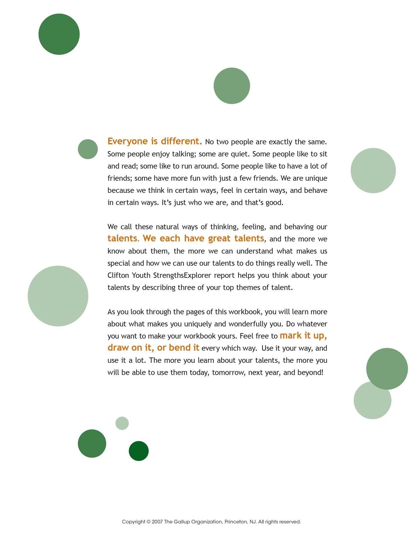 Strengths Explorer for Ages 10 to 14: From Gallup, the Creators of StrenghtsFinder