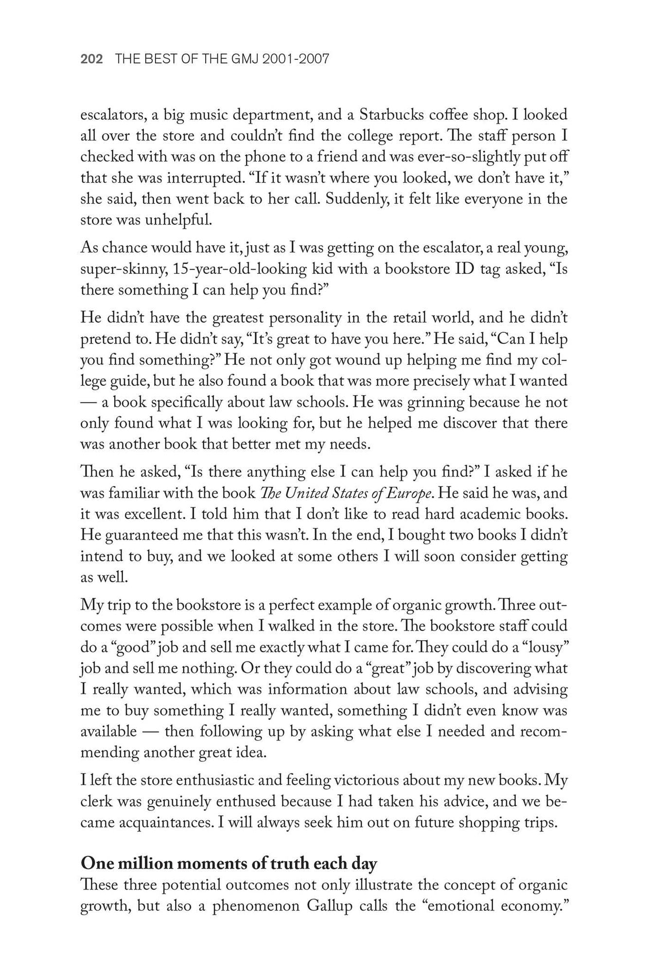 The Best of the Gallup Management Journal 2001-2007