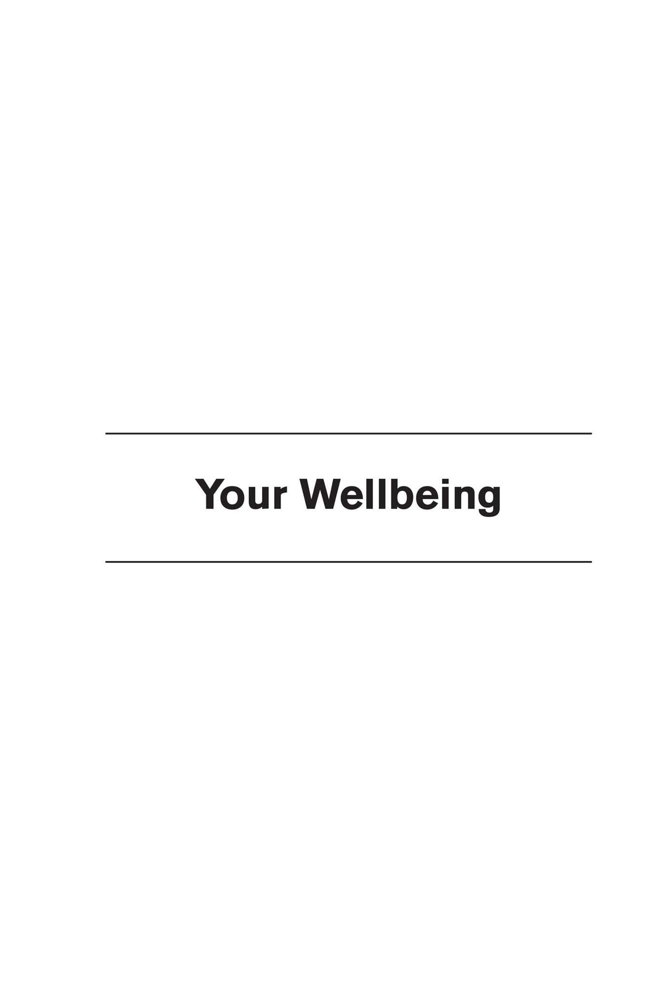 Well Being: The Five Essential Elements