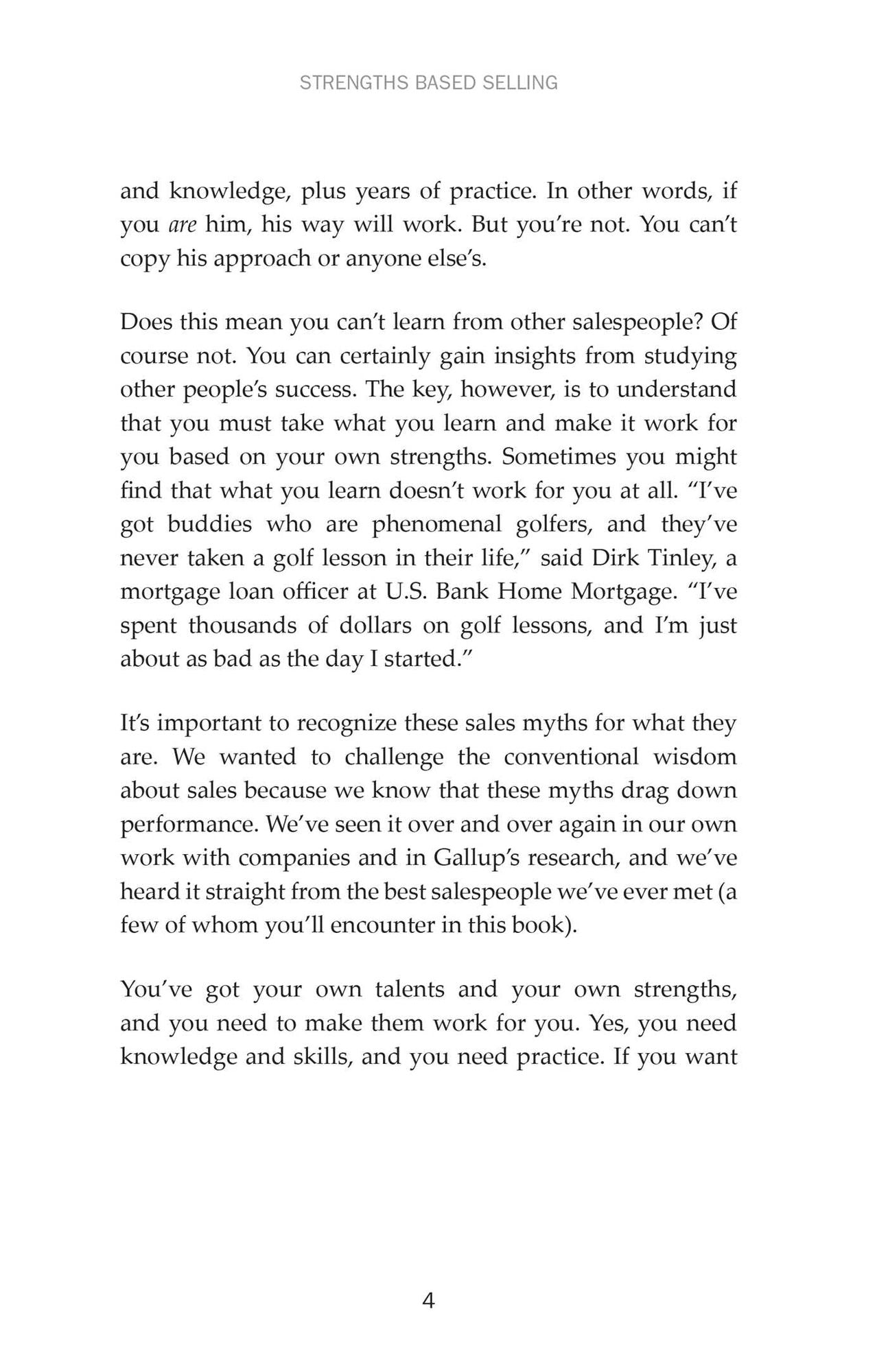 Strengths Based Selling: Based on Decades of Gallup's Research into High-Performing Salespeople