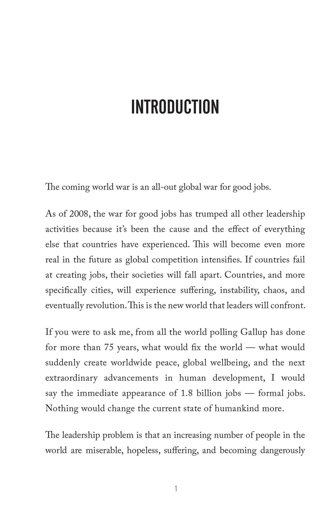 The Coming Jobs War