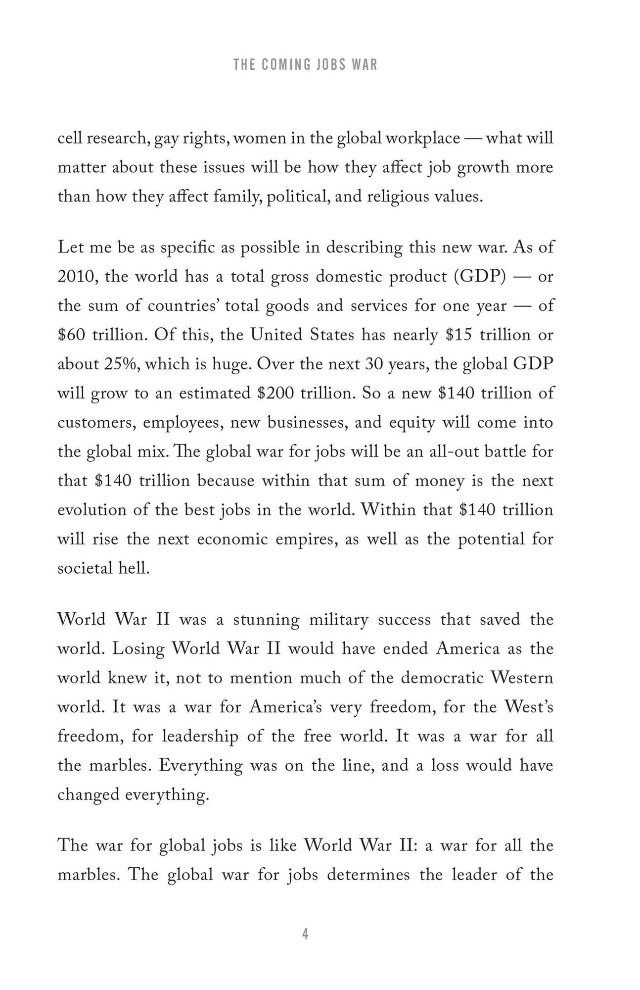 The Coming Jobs War