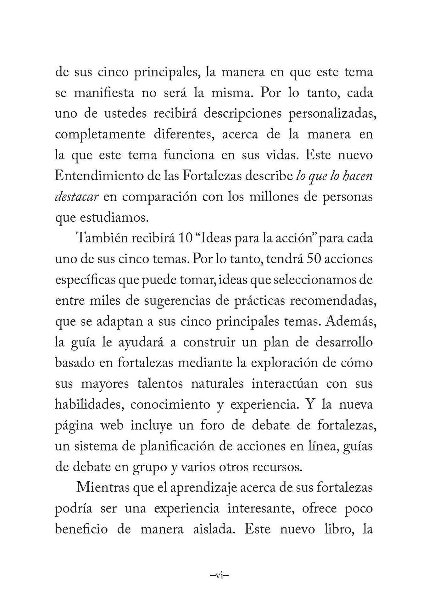 Conozca sus Fortalezas 2.0