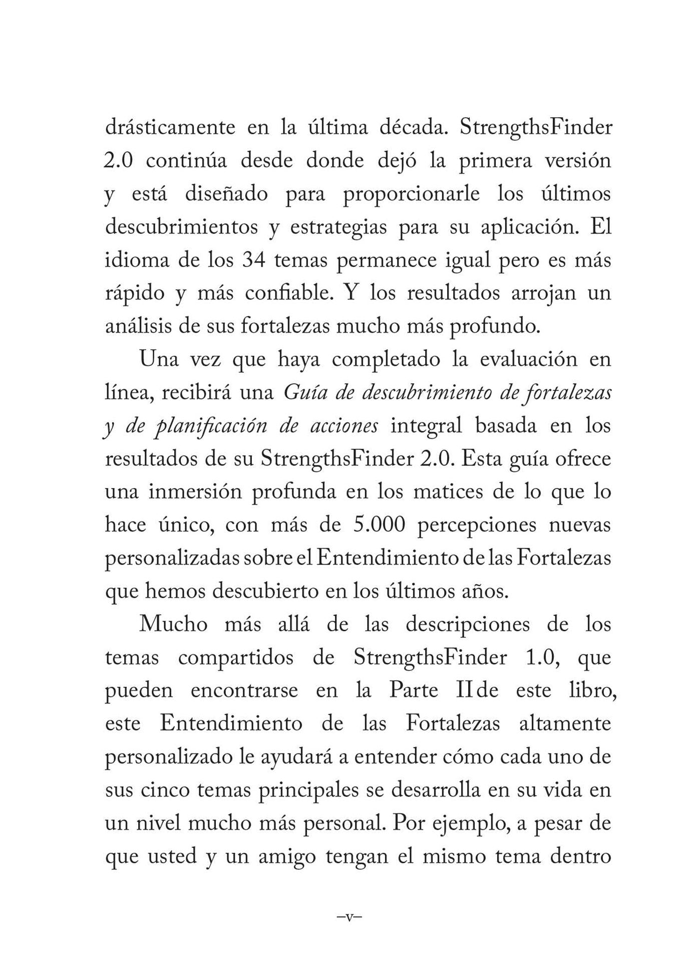 Conozca sus Fortalezas 2.0