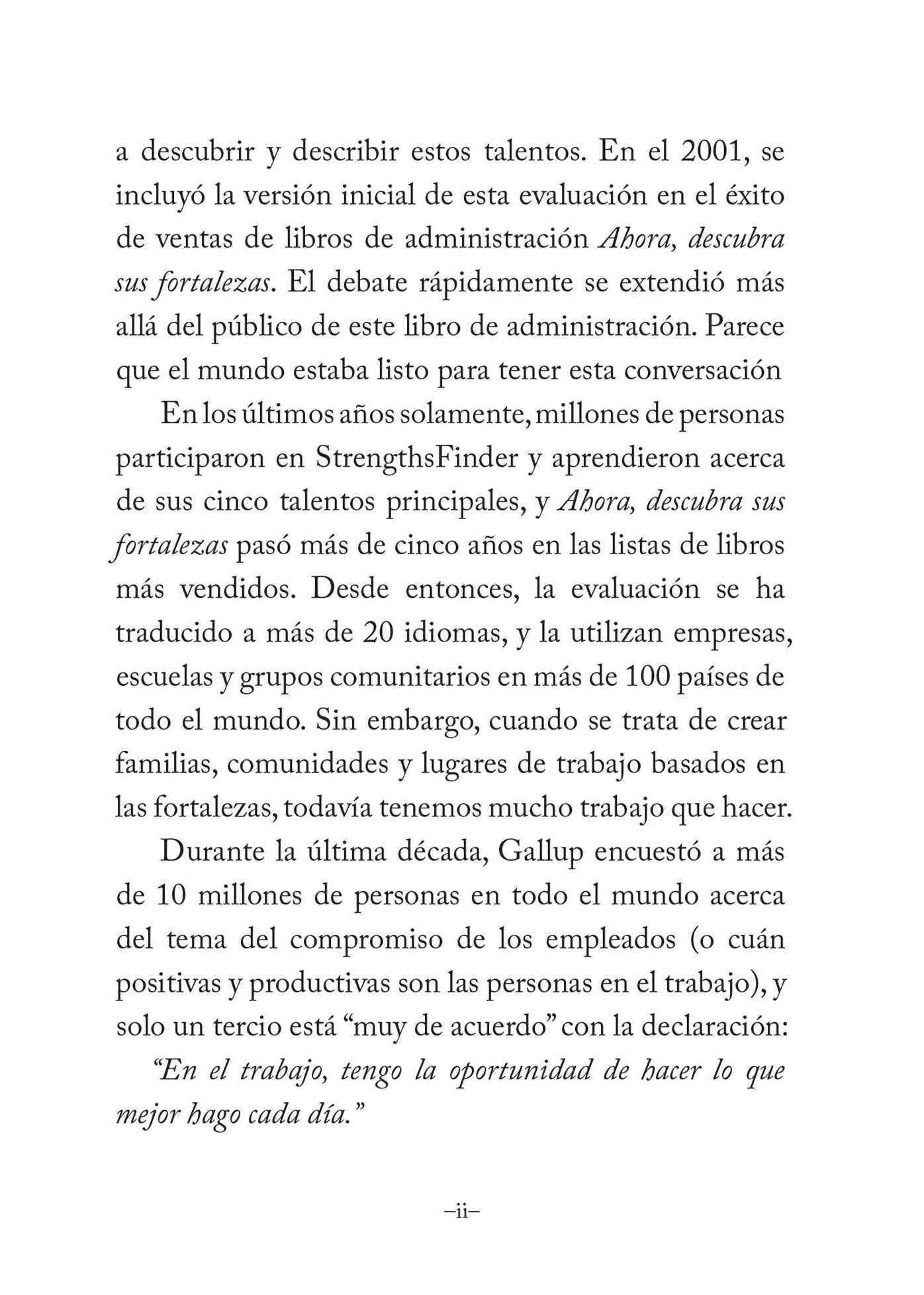 Conozca sus Fortalezas 2.0