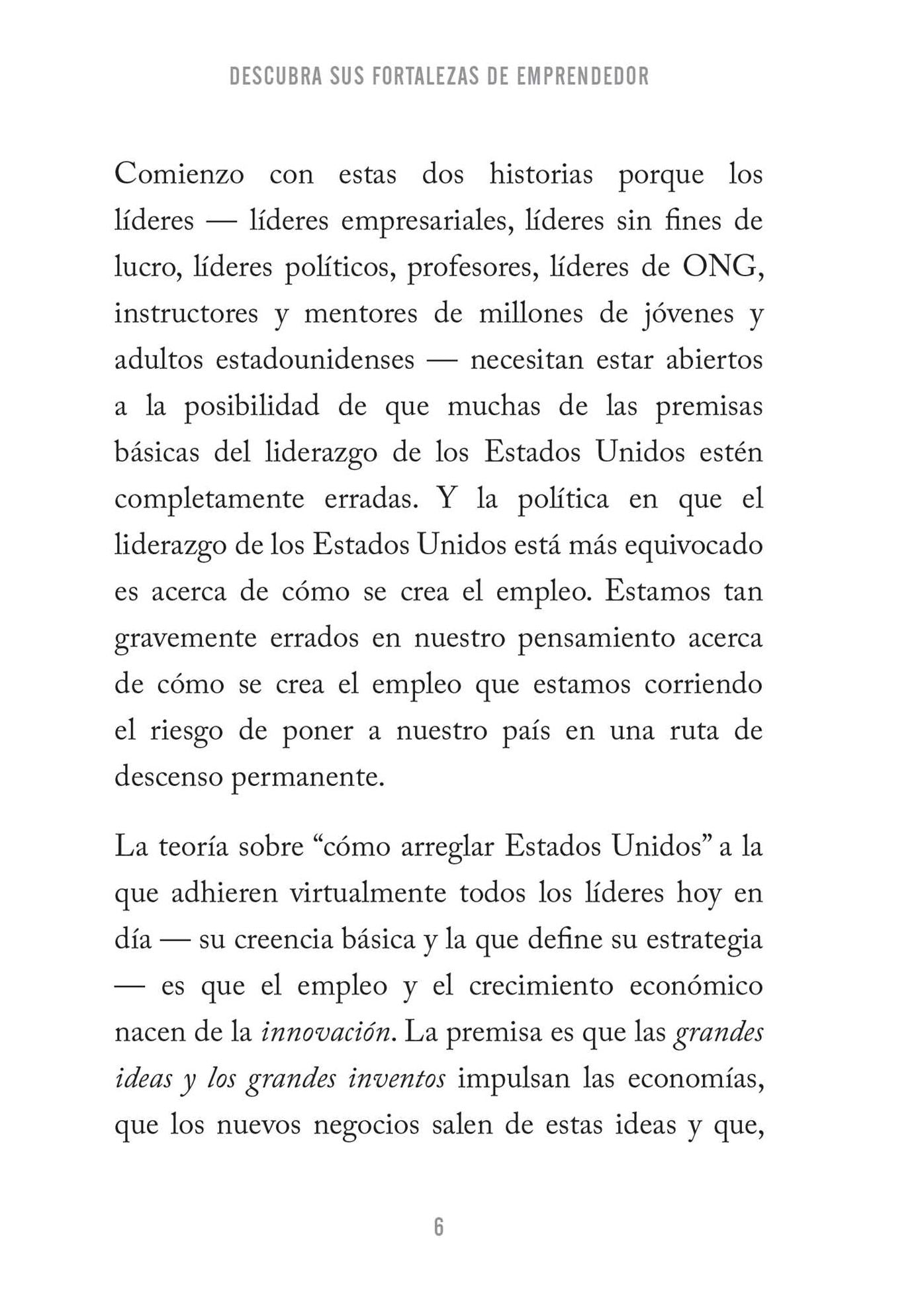 Descubra sus Fortalezas de Emprendedor