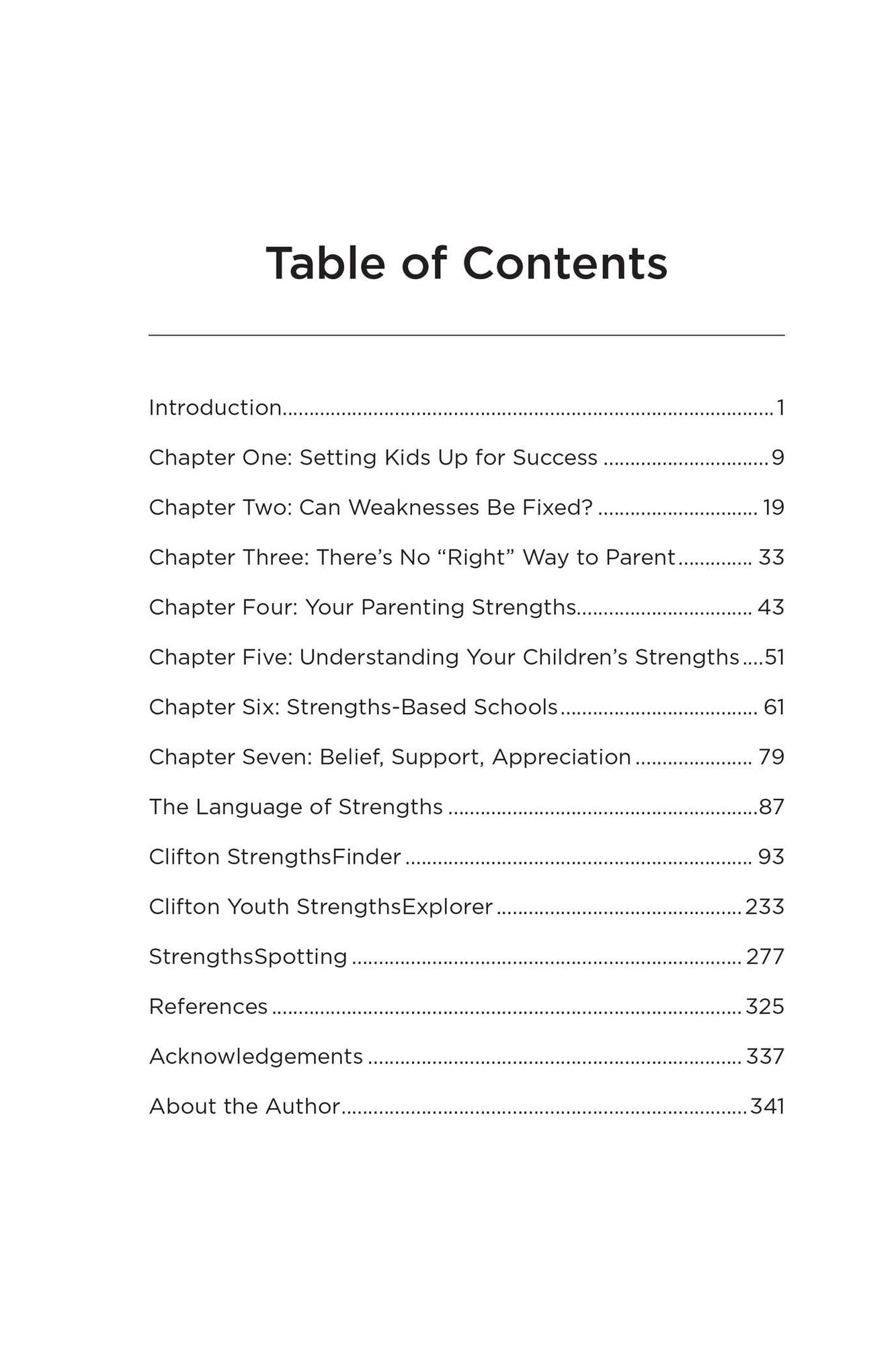 Strengths Based Parenting: Developing Your Children's Innate Talents