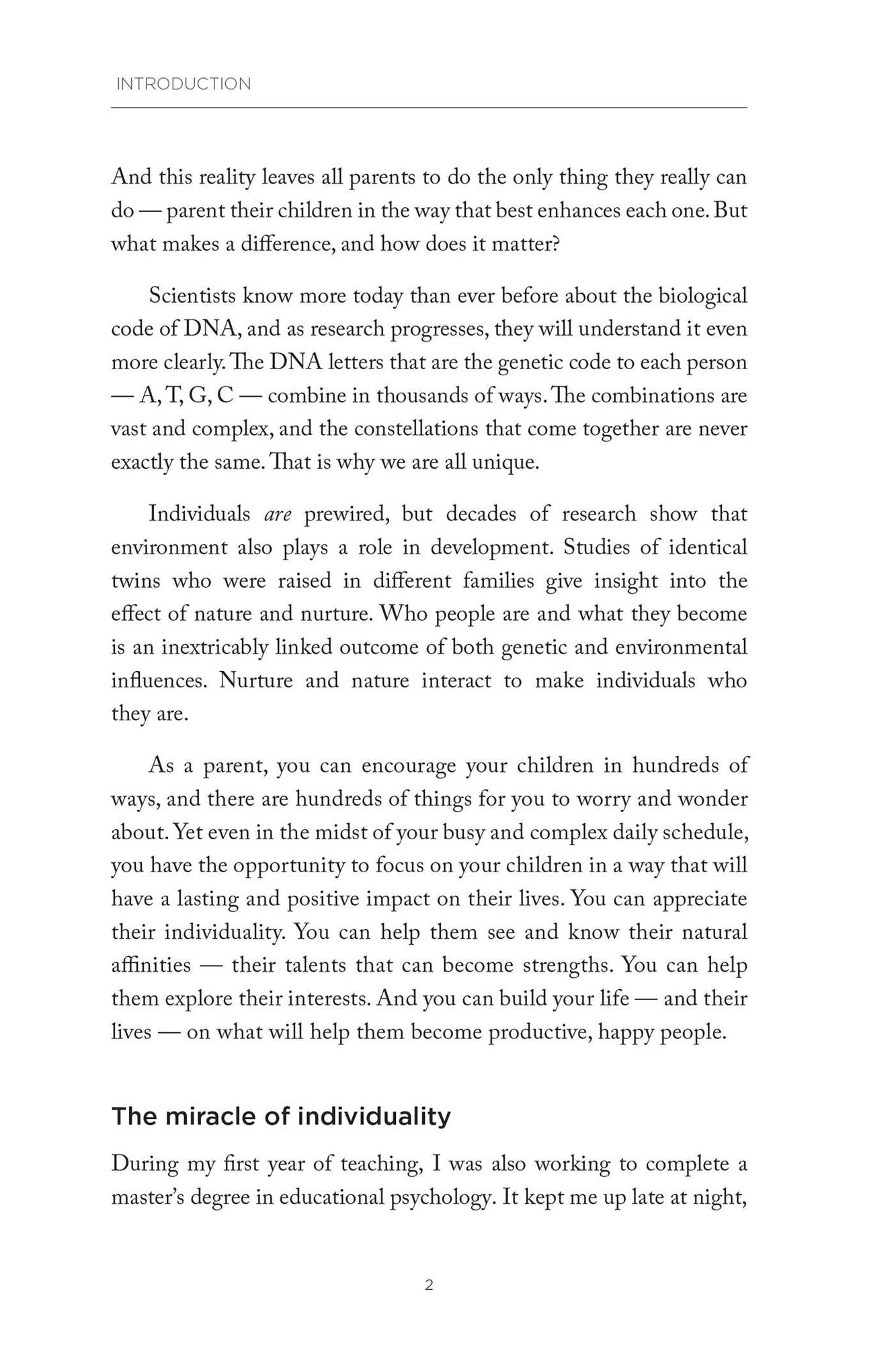 Strengths Based Parenting: Developing Your Children's Innate Talents