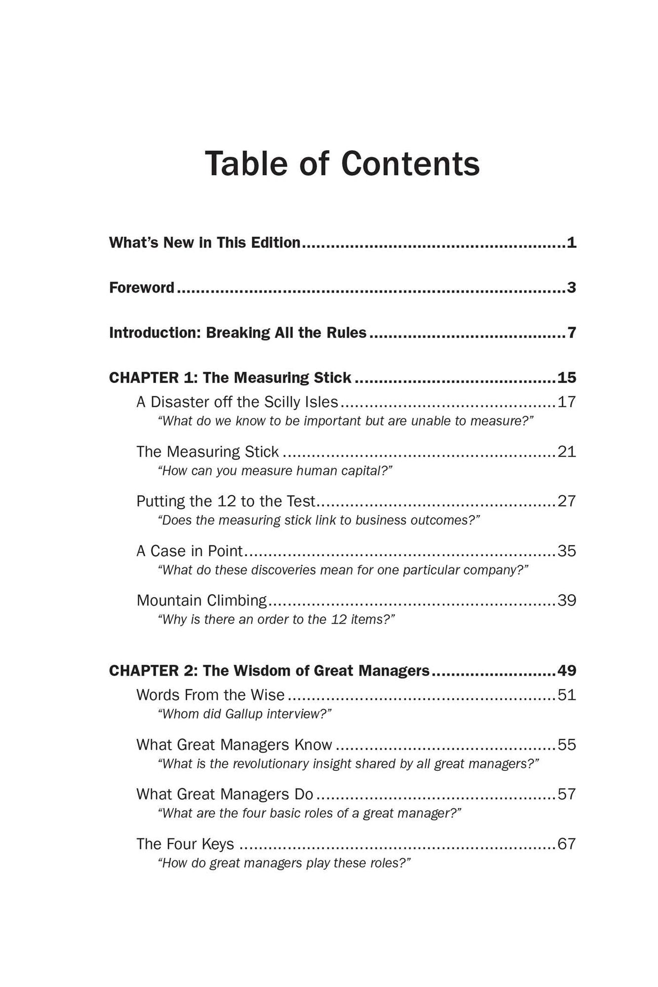 First, Break All the Rules: What the World's Greatest Managers Do Differently
