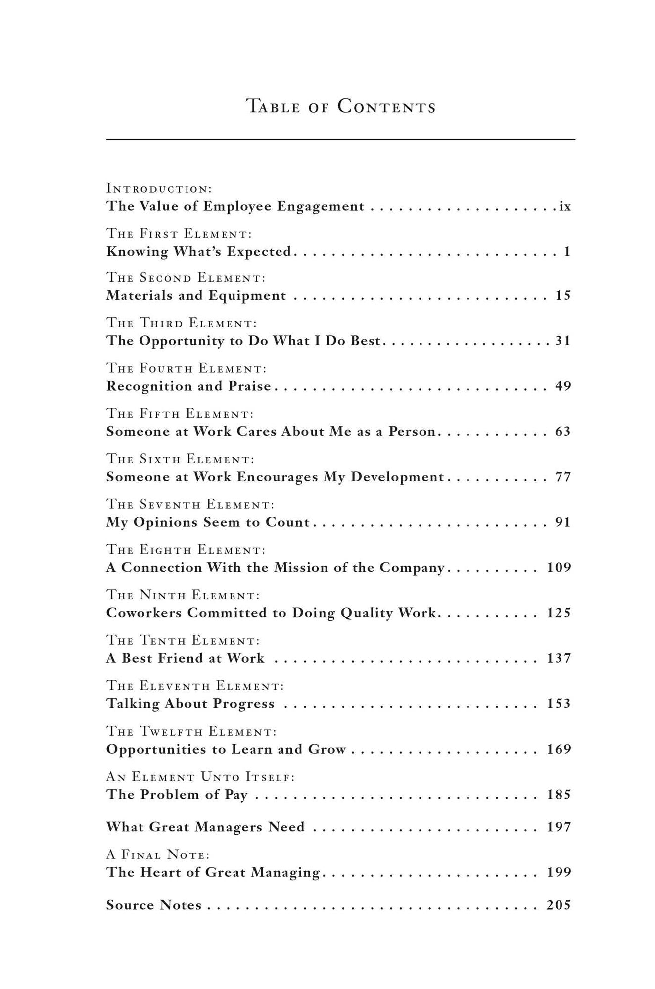 12: The Elements of Great Managing