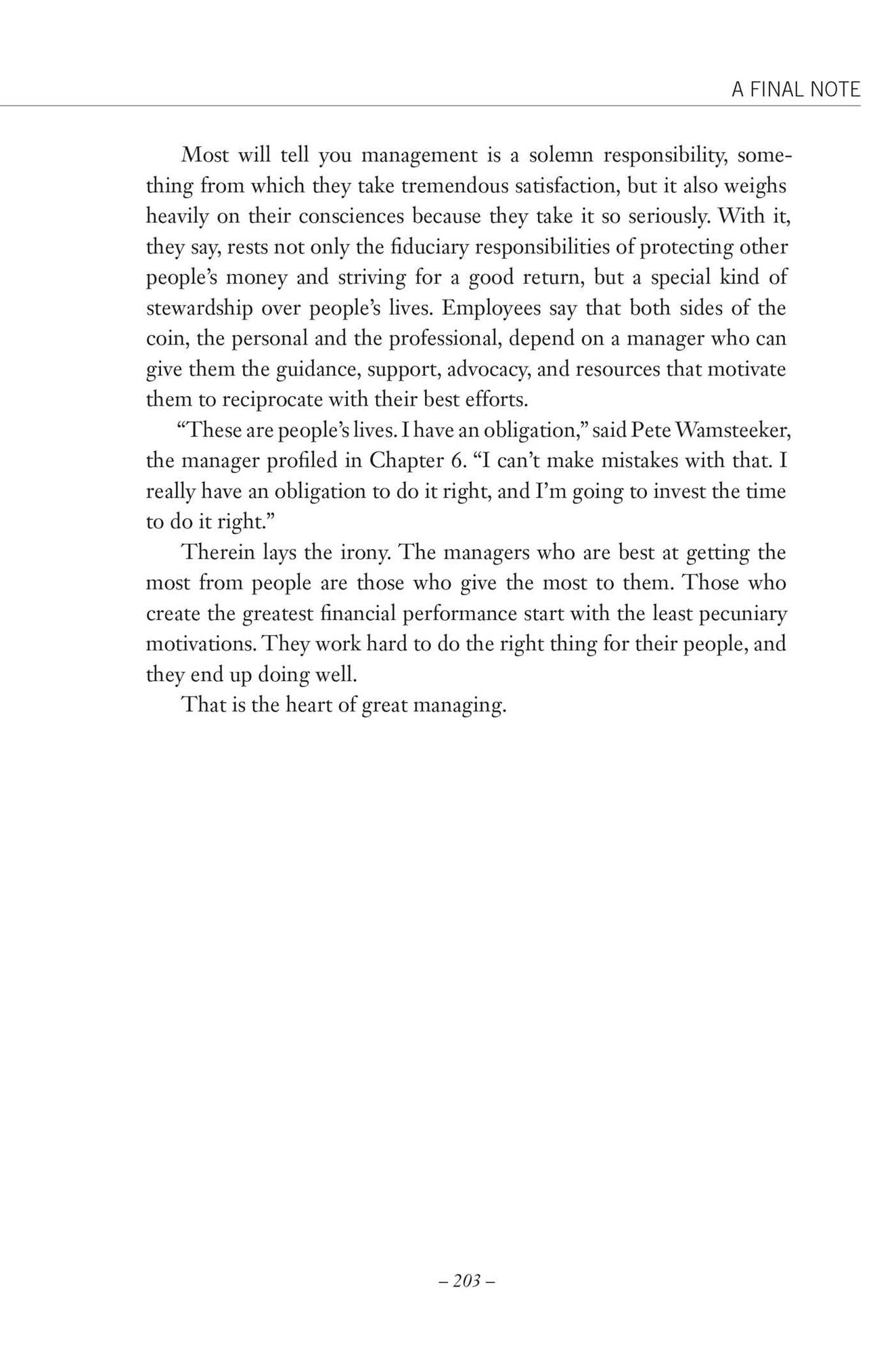 12: The Elements of Great Managing