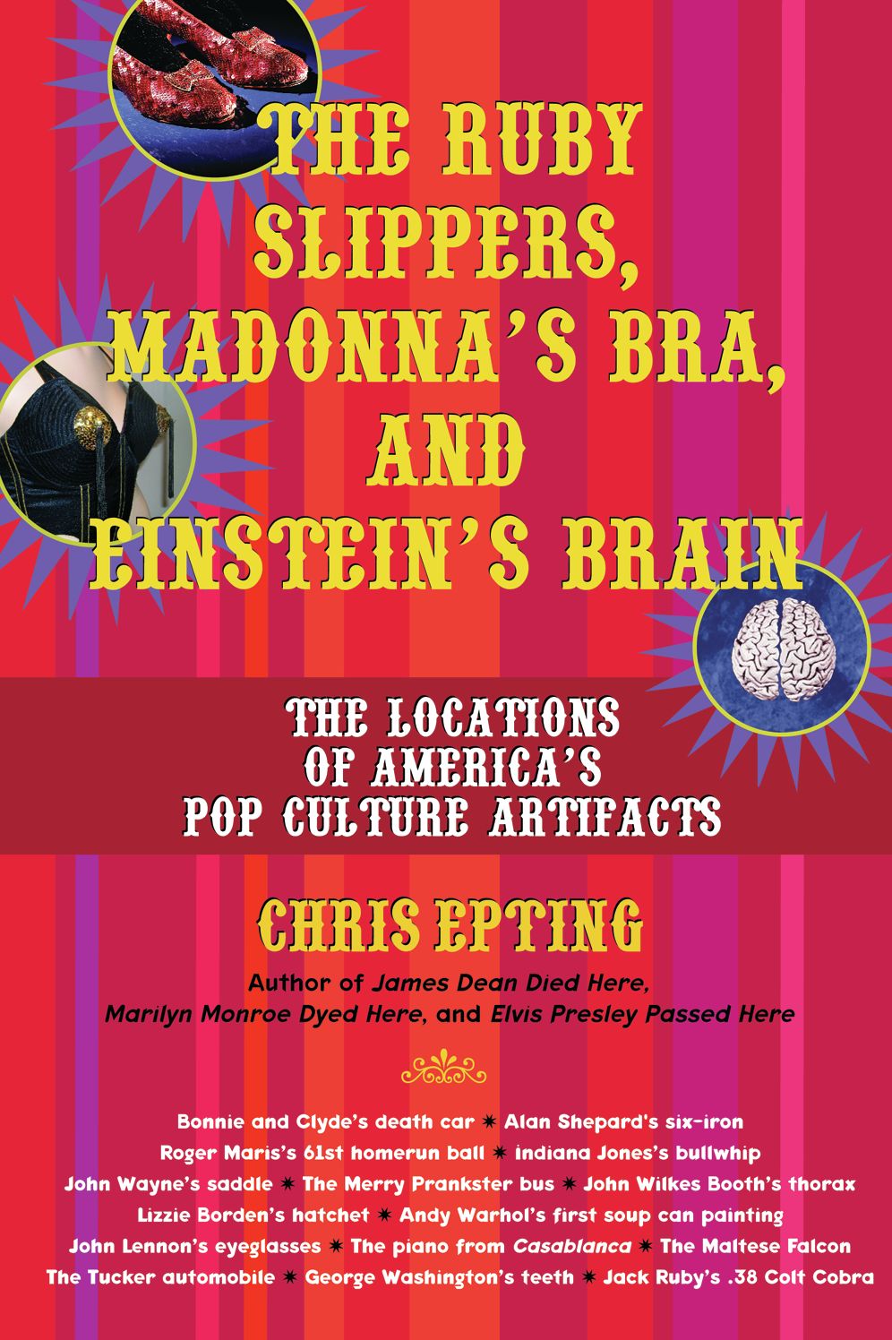Ruby Slippers, Madonna's Bra, and Einstein's Brain: The Locations of America's Pop Culture Artifacts