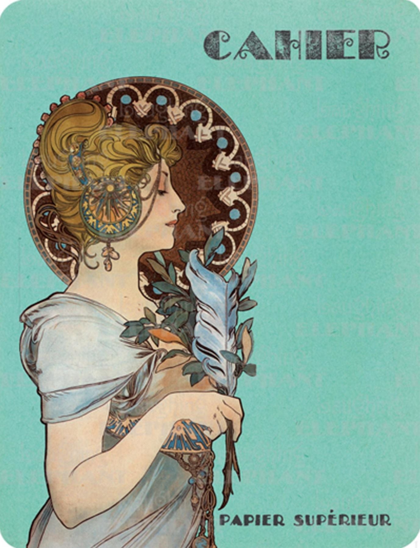 Alphonse Mucha French Notebook