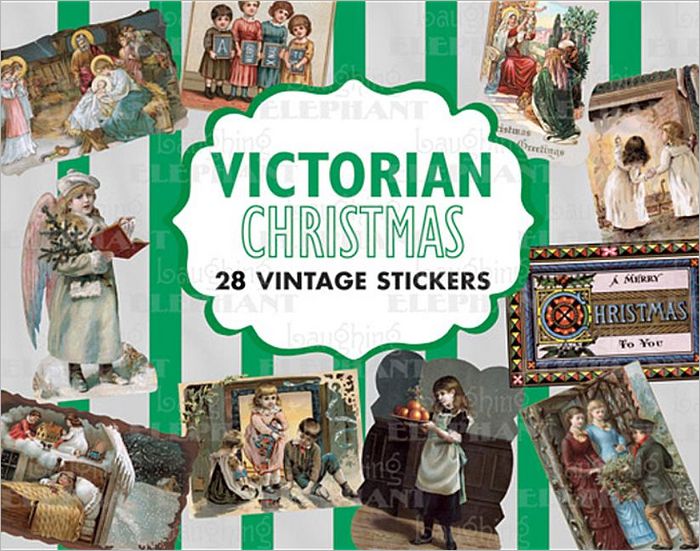Victorian Christmas Sticker Box