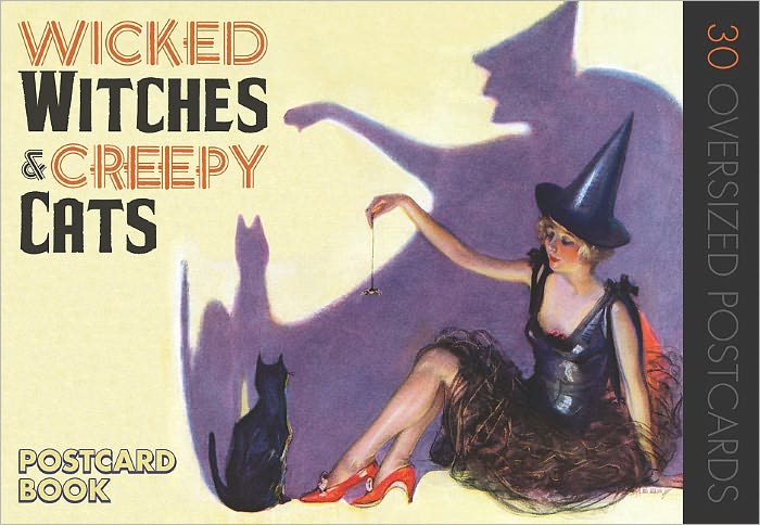 Wicked Witches and Creepy Cats:: A Halloween Postcard Book