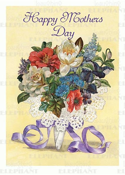 Mother's Day Bouquet - Greeting Card