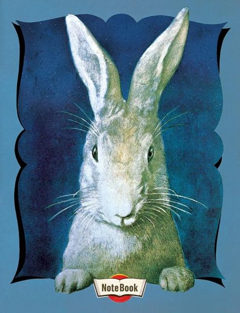 Hello Darling Notebook - Rabbit Looking