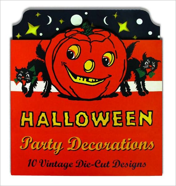 Vintage Halloween Cardboard Cutouts: Die Cut Party Decorations