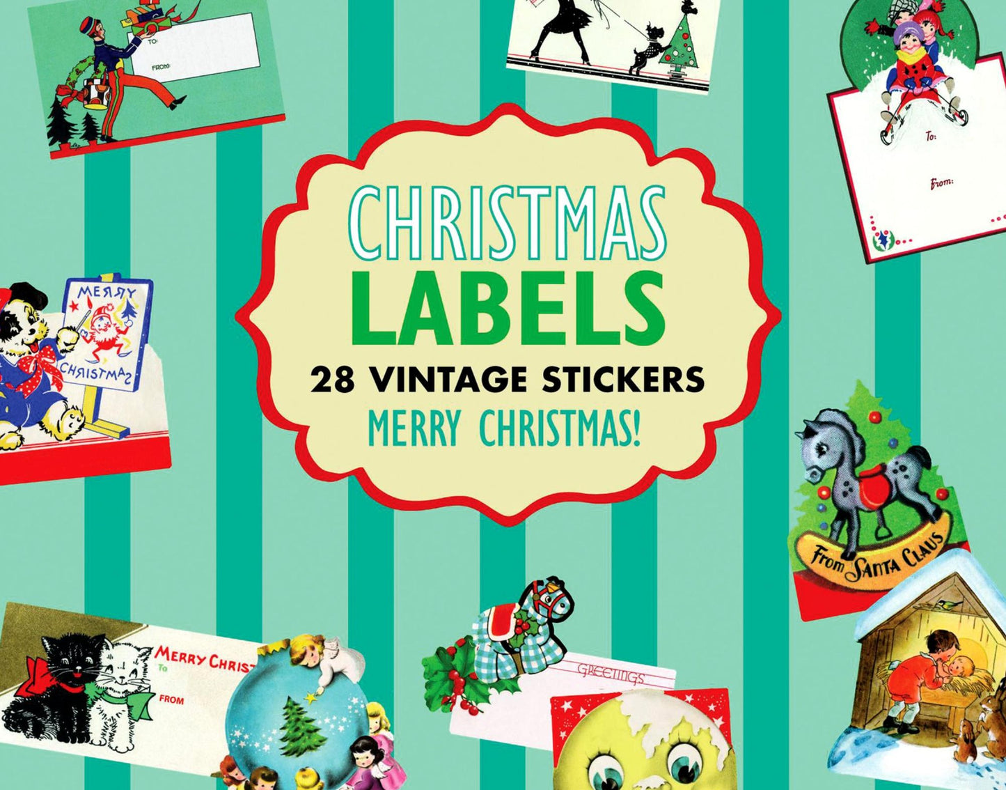 Christmas Gift Labels Sticker Box
