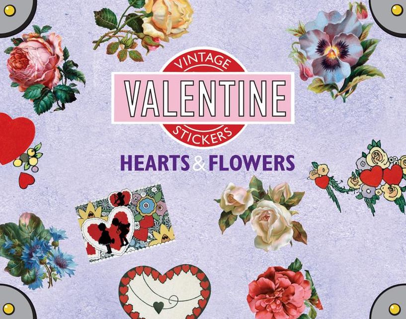 Hearts and Flowers: Valentine Sticker Box