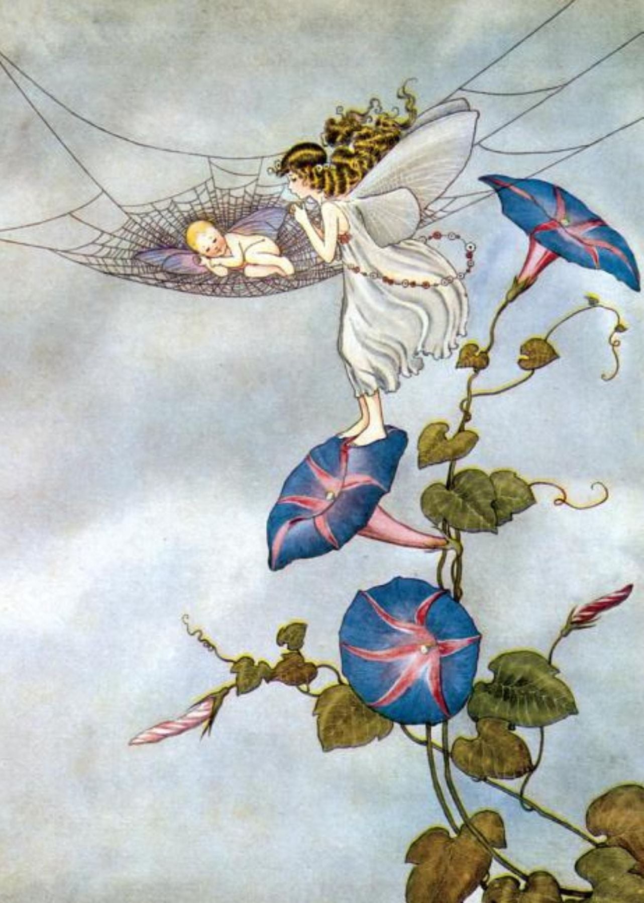 Fairy and Fairy Baby Greeting Card [With Envelope]