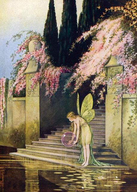 Fairy with Crystal Orb Greeting Card [With Envelope]