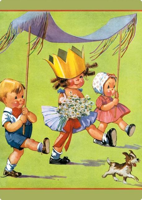 Girl with Crown Birthday Card [With Envelope]