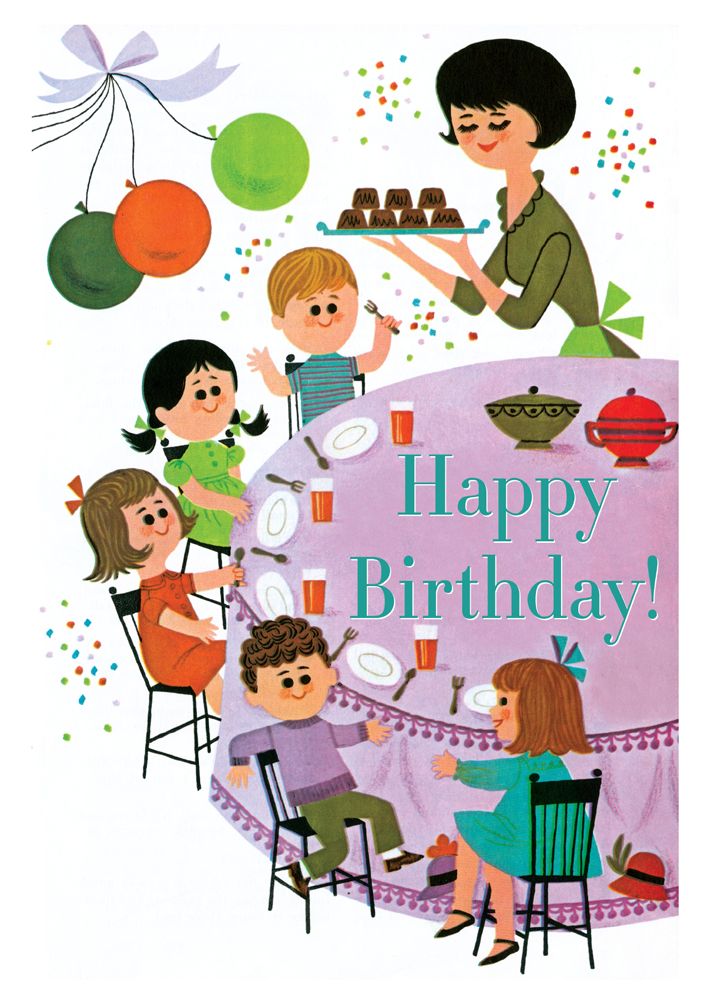 Birthday Party Fun Birthday Card