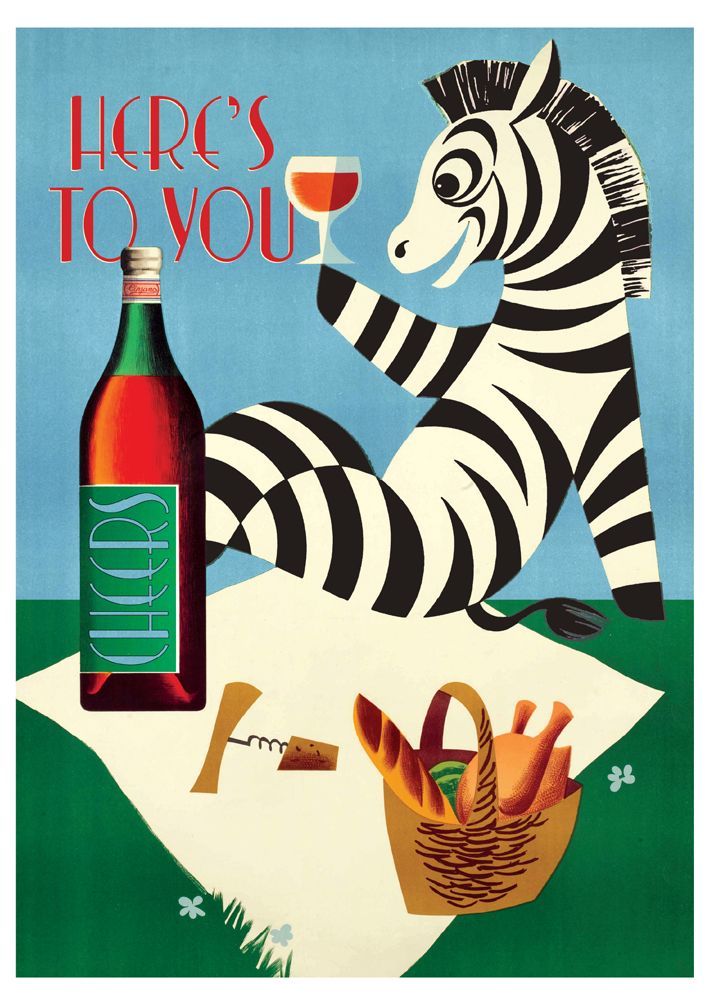 Toasting Zebra