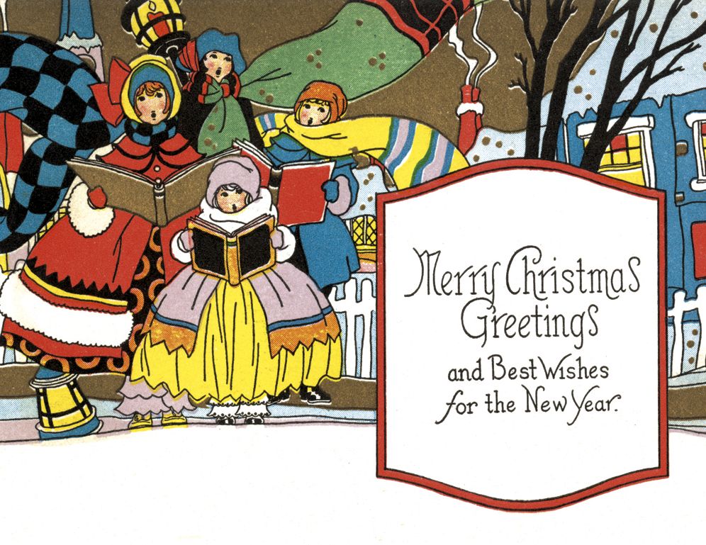 Golden Memories Christmas Correspondence Card Packs : Carrollers