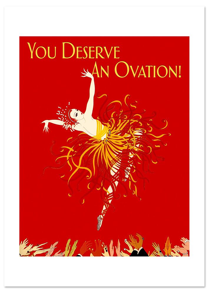 Fire Dancer Congratulations Greeting Card