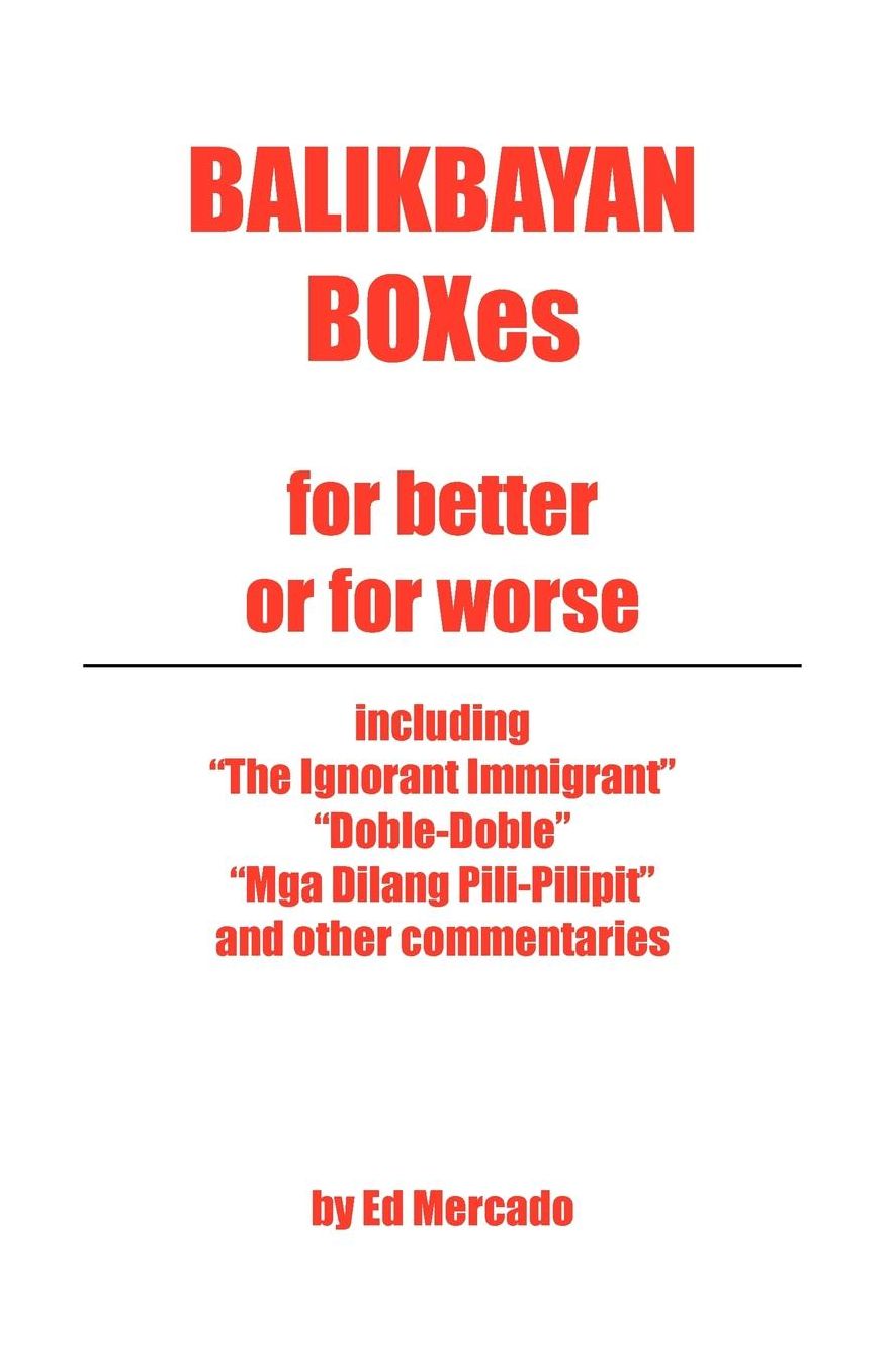 Balikbayan Boxes: For Better or For Worse