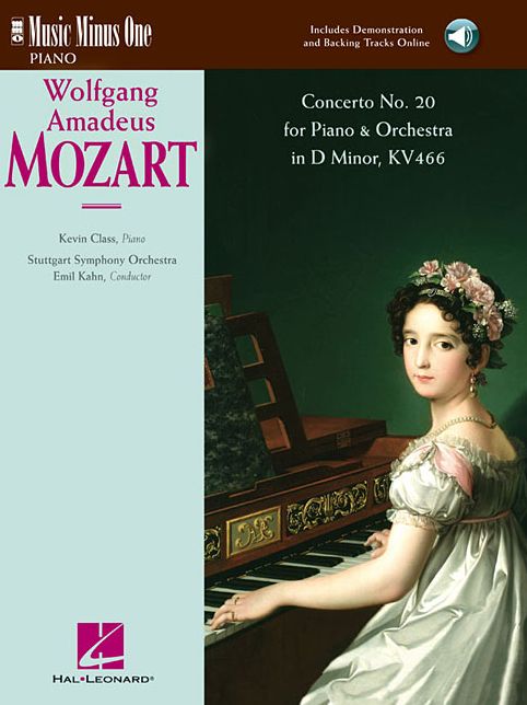 Mozart Concerto No. 20 in D Minor, KV466: Book/2-CD Pack