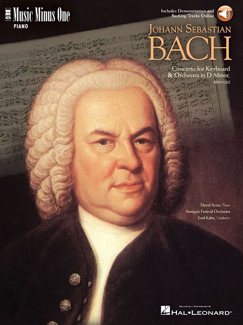 J.S. Bach - Concerto in D Minor, BMV1052: Music Minus One Piano